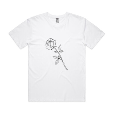 "Simple Rose" - Women's Classic Minus Tee Thumbnail