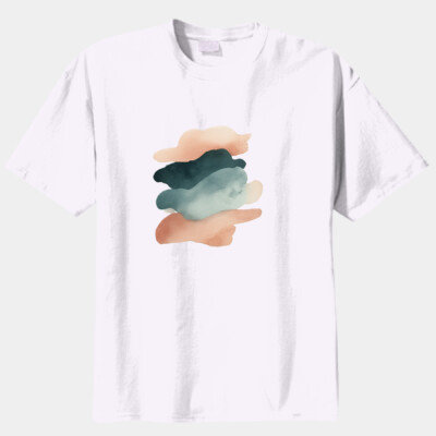 "Stacked watercolour"  - Unisex Modern Fit Tee Thumbnail