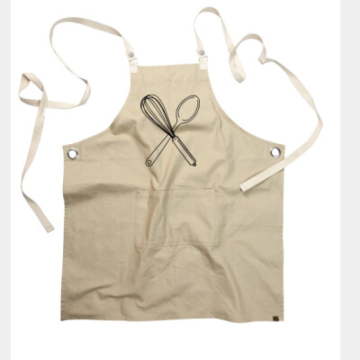  "Utensils design" - Chefworks Byron Cross-Back Apron Thumbnail