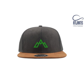 "Mountain peak"  - Atlantis Vibe Flat-Peak Cap(Embroidery) Thumbnail