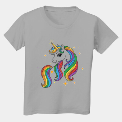 "Whimsical unicorn"- Kids unisex t-shirt Thumbnail