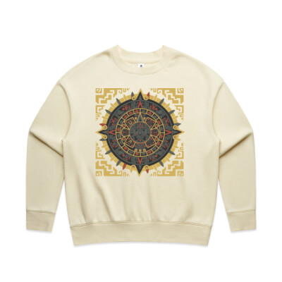 "Aztec"- Women sweatshirt - Women's Relax Crew Thumbnail