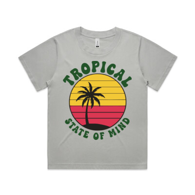 "TROPICAL STATE OF MIND"- Women's Martina Tee Thumbnail